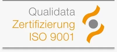 Qualidata Zertifizierung ISO 9001